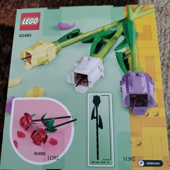 Lego Roses, Tulips,  Sunflowers, Daffodils, Lotus + Cherry Blossoms Flow… - Picture 7 of 15